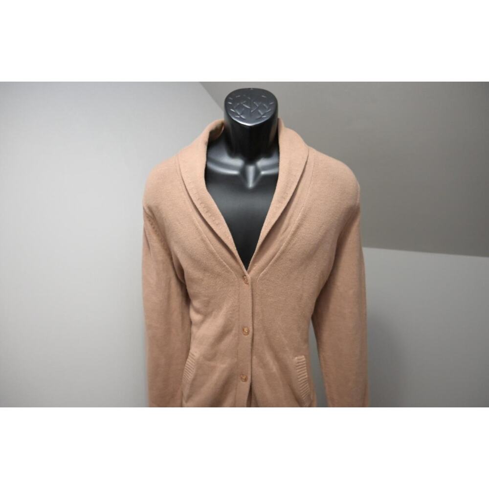 Tommy Hilfiger women's Shawl Collar Cardigan in Light Brown